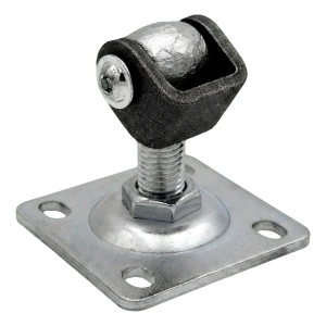 PSG regulerbart porthængsel med skilt M16 galvaniseret 75×75 mm