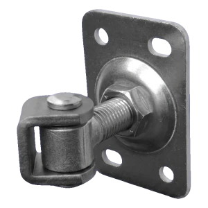 Justerbart porthængsel M20 med base 110×75 mm – bønne type