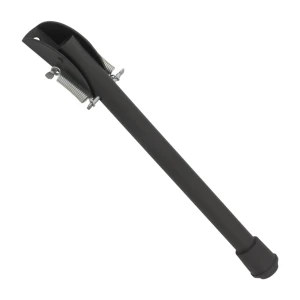 Fjederstøtte til dørblokning stål 265 mm sort