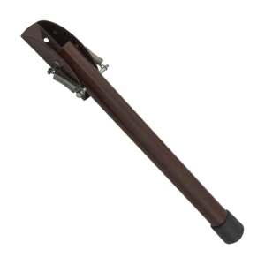 Fjederstøtte til døre 320 mm brun – dørstopper til døre og låger