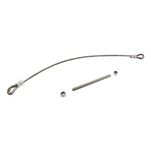 PSG sikkerhedswire af rustfrit stål til slagport 700 mm