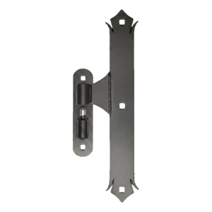 Dekorativt midterhængsel med kugle til fløjporte 400 mm