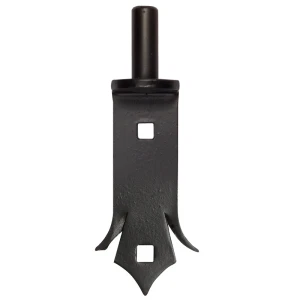 Dekorativ hængseltap til remhængsel fi 14 mm til fløjporte – til skruemontering