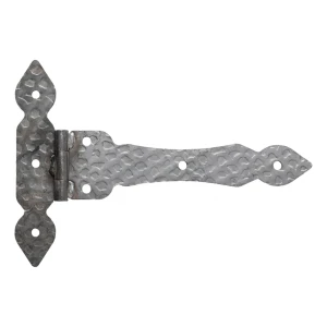 Postal – dekorativt båndehængsle af stål H148 × L240 mm, tykkelse 3 mm