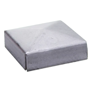 Postal – stålhætte konvolut til hegnsstandere 80×80 mm