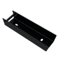 C-profil forbindelsesbeslag til sokkelelement 200x50 sort GPV-700-32 (2)