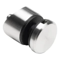 Punktbeslag til glas 6-12mm fi 30/13/M8x40 AISI304 system 42,4 satin 000-521 (1)
