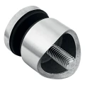 Punktbeslag til glas 6-12mm fi 30/13/M8x40 AISI304 system 42,4 satin 000-521 (2)