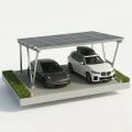 Solcellecarport VICA til 2 køretøjer Solcelleparkering SOLO GPV-105-02 (1)