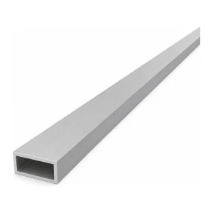 Firkantet aluminiumsrør 15×30×2 mm – lukket profil EN AW-6060, L=2000 mm