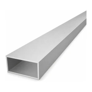 Rektangulært aluminiumsrør 30×60×2 mm – lukket profil L=2000 mm