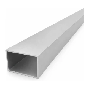 Firkantet aluminiumsrør 40×60×2 mm – lukket profil EN AW-6060, længde 2000 mm