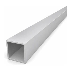 Firkantet aluminiumsrør 40×40×3 mm – lukket profil L=2000 mm