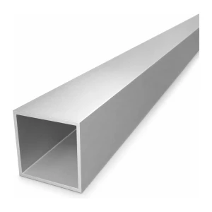 Firkantet aluminiumsrør 50×50×2 mm – lukket profil L=2000 mm
