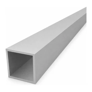 Firkantet aluminiumsrør 50×50×3 mm EN AW-6060 – længde 2000 mm
