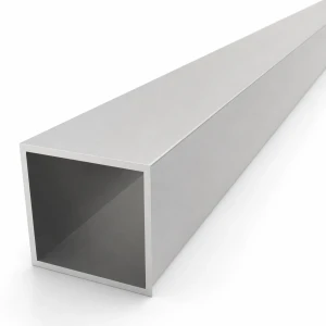 Firkantet aluminiumsrør 60×60×3 mm – lukket profil L=2000 mm EN AW-6060