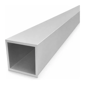 Firkantet aluminiumsrør 60×60×4 mm lukket profil L=2000 mm