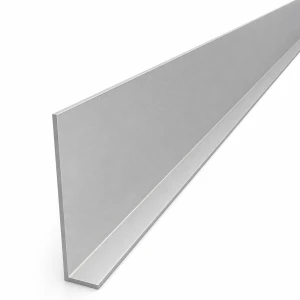 Ulige vinkelprofil aluminium 80×20×2 mm – L-profil, længde 2000 mm