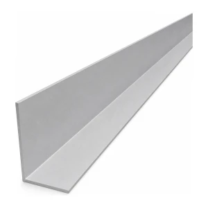 Ulige aluminium vinkel 60×40×2 mm – L-profil, længde 2000 mm