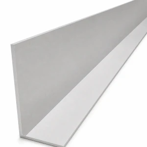 Ulige aluminiumsvinkel 100×50×3 mm – L-profil, længde 2000 mm