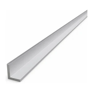 Aluminiumsvinkel ligesidede 20×20×3 mm – L-profil, længde 2000 mm