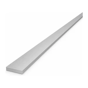 Aluminiumsfladjern 25×5 mm EN AW-6060 T64, længde 2000 mm