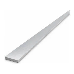 Aluminiumsplanke EN AW-6060 25×4 mm, længde 2000 mm