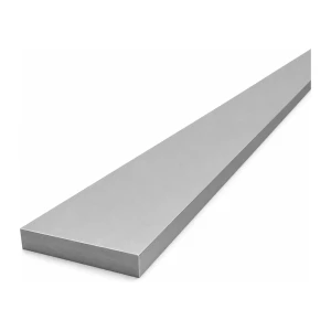 Aluminiumfladstål EN AW-6060 T64 60×10 mm, længde 2000 mm