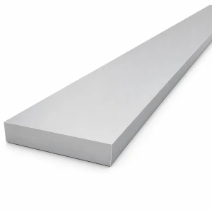 Aluminiumsfladjern EN AW-6060 T64 – 80×15 mm, længde 2000 mm