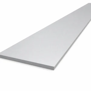 Aluminiumsfladjern EN AW-6060 T64 100×5 mm – længde 2000 mm