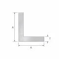 Aluminiumsvinkel ligebenet 10×10×2 mm – L-profil, længde 2000 mm 001-719 (2)