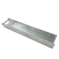 C-skinne forbindelsesbøjle til sokkel 300x50 galvaniseret GPV-700-54 (2)