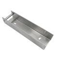 C-profil forbindelse beslag til sokkel 200x50 galvaniseret GPV-700-34 (2)