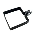 Endeklemme til hegnskasser 100x100 mm sort 000-782 (1)