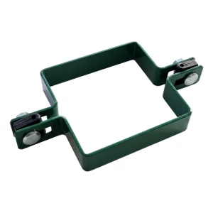 Mellemklemme til hegnsplader 100x100 mm grøn