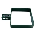 Endebøjle til hegns paneler 100x100 mm grøn 000-783 (3)