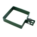 Endebøjle til hegns paneler 100x100 mm grøn 000-783 (4)