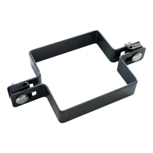 Mellemklemme til hegnspaneler 100x100 mm grafit