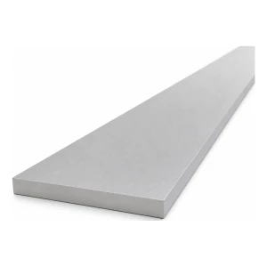 Aluminium fladstål EN AW-6060 80×8 mm, længde 2000 mm – flad profil