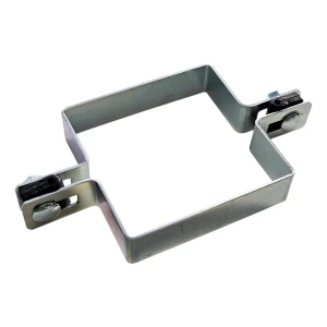 Mellemklemme til hegnpaneler 100x100 mm galvaniseret