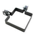 Hjørnebeslag til hegnpaneler 100x100 mm grafit 000-776 (1)