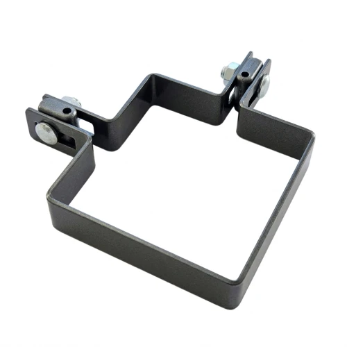 Hjørnebeslag til hegnpaneler 100x100 mm grafit 000-776 (1)