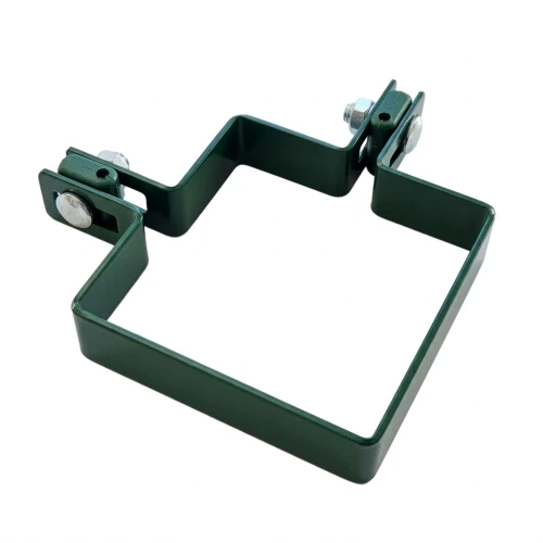 Hjørnebeslag til panelhegn 100x100 mm grøn 000-775 (1)
