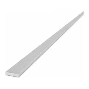 Aluminiumsflad 15×3 mm EN AW-6060 T64, længde 2000 mm