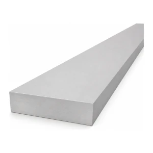 Aluminiumfladstang EN AW-6060 T64 – 80×20 mm, længde 2000 mm