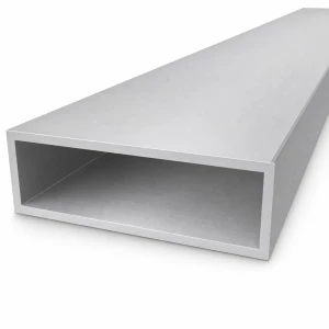 Firkantet aluminiumsrør 40×120×4 mm – lukket profil EN AW-6060, L=2000 mm
