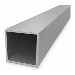 Firkantet aluminiumsrør 100×100×5 mm – lukket profil L=2000 mm