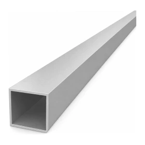 Firkantet aluminiumsrør 30×30×1,5 mm – lukket profil EN AW-6060 L=2000 mm