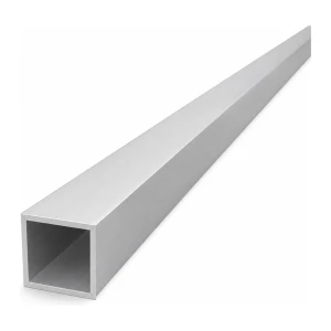 Firkantet aluminiumsrør 25×25×1,5 mm – lukket profil L=2000 mm EN AW-6060
