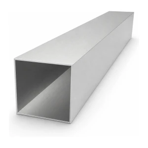 Firkantet aluminiumsrør 120×120×2,5 mm – lukket profil L=2000 mm